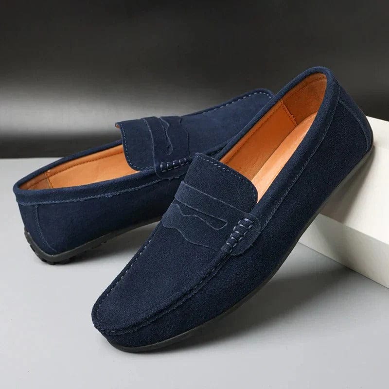 Lucas™ – Loafers i ruskind